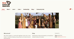 Desktop Screenshot of harpcentre.com.au